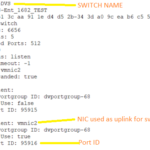 Remove NIC from VSwitch via Command Line/Putty